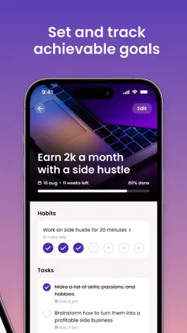 Game screenshot Griply: Life Goal Tracker apk