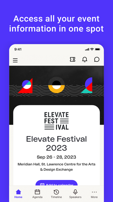 Elevate Festival Screenshot