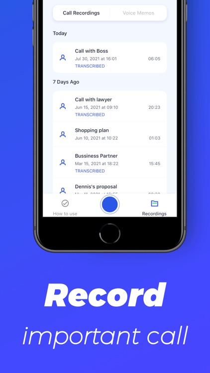 Auto Phone Call Recorder App screenshot-3