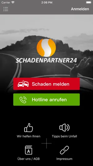 Schadenpartner24 Unfall-App screenshot 1