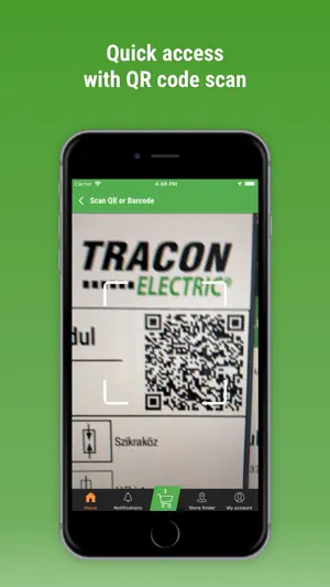 Tracon Webshop App screenshot 1