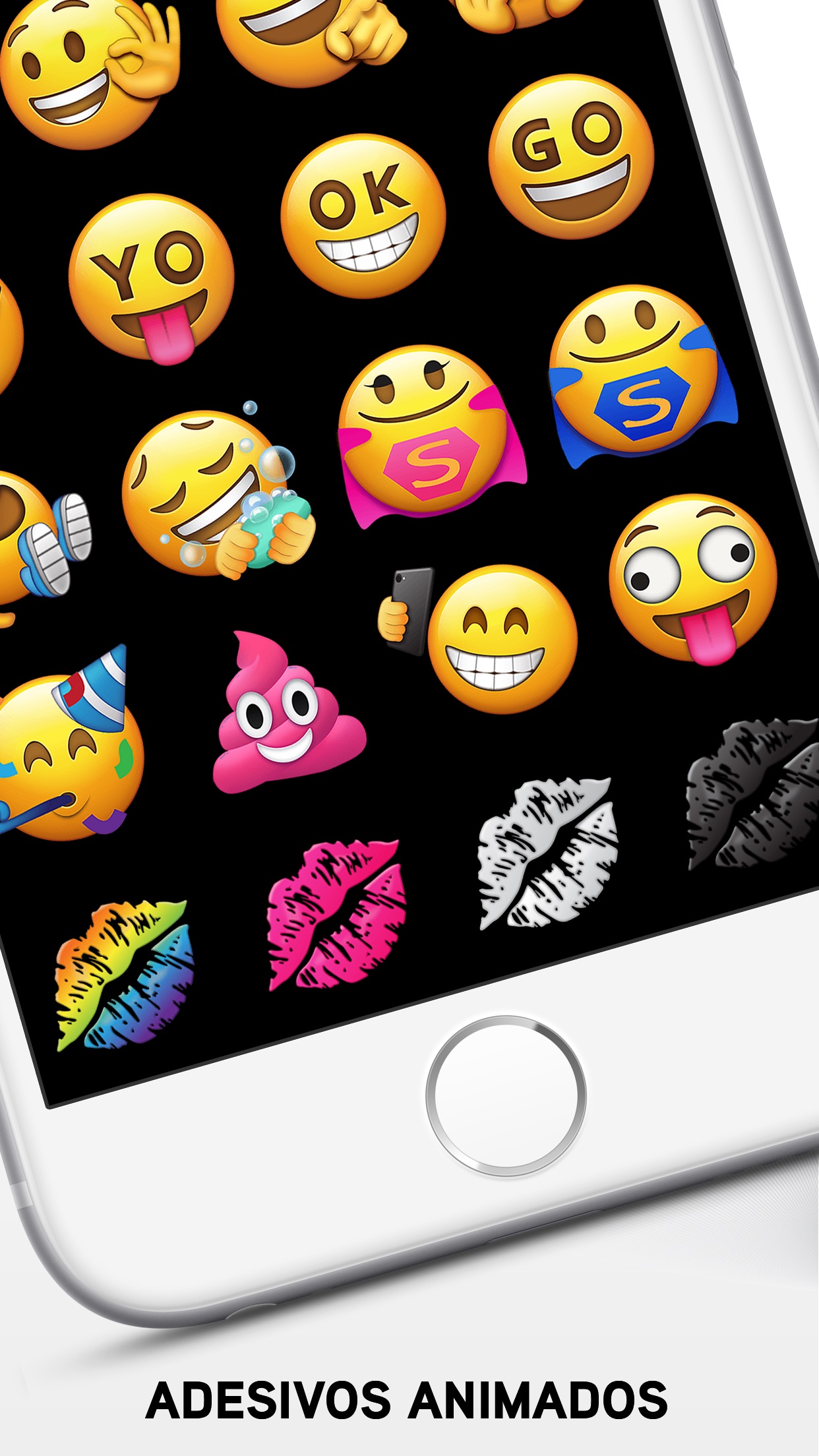 Screenshot do app Emoji>