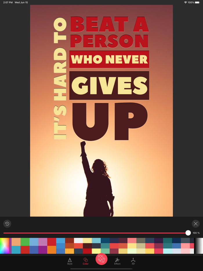 Text2Pic Poster and Quote Maker