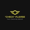 "CHECK" PLEASE icon