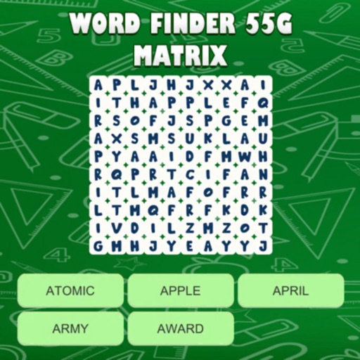 Word Finder 55G Matrix