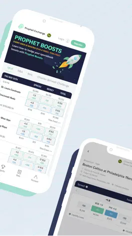 Game screenshot Prophet Betting Exchange NJ apk