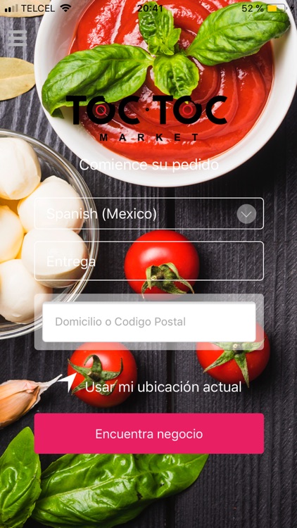 Toc Toc Market:Pide y llegamos