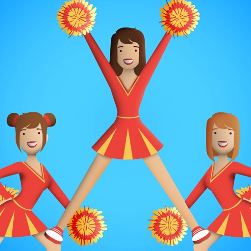 Cheerleader Run 3D iOS App