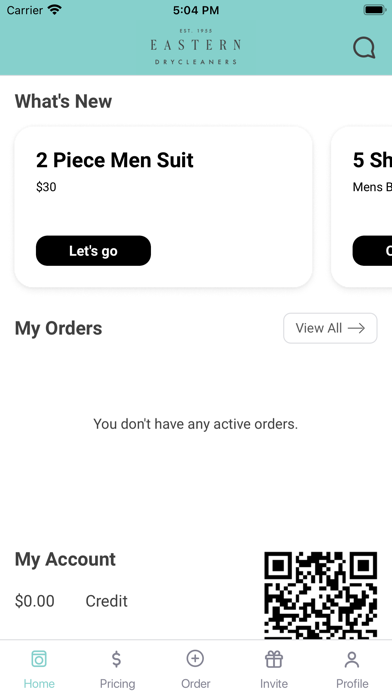 Eastern Drycleaners & Tailors Screenshot