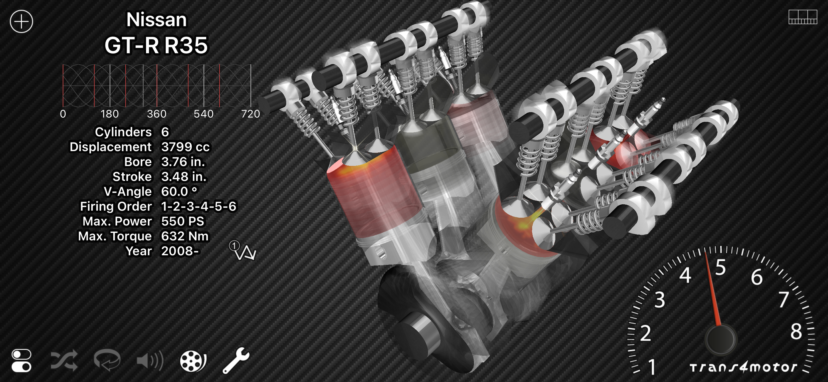 Trans4motor - Engine Simulator
