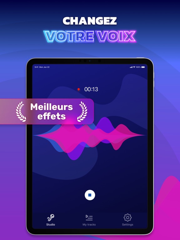 Screenshot #4 pour Modificateur Voix — Changeur