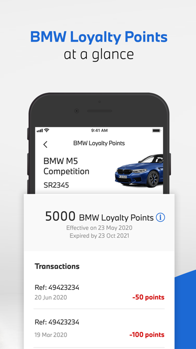 BMW Concessionaires App Screenshot