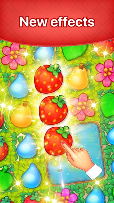 Garden Lilies Match 3 game Screenshot