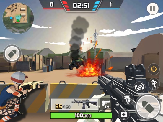 Screenshot #6 pour Battle Island:Pixel PvP FPS