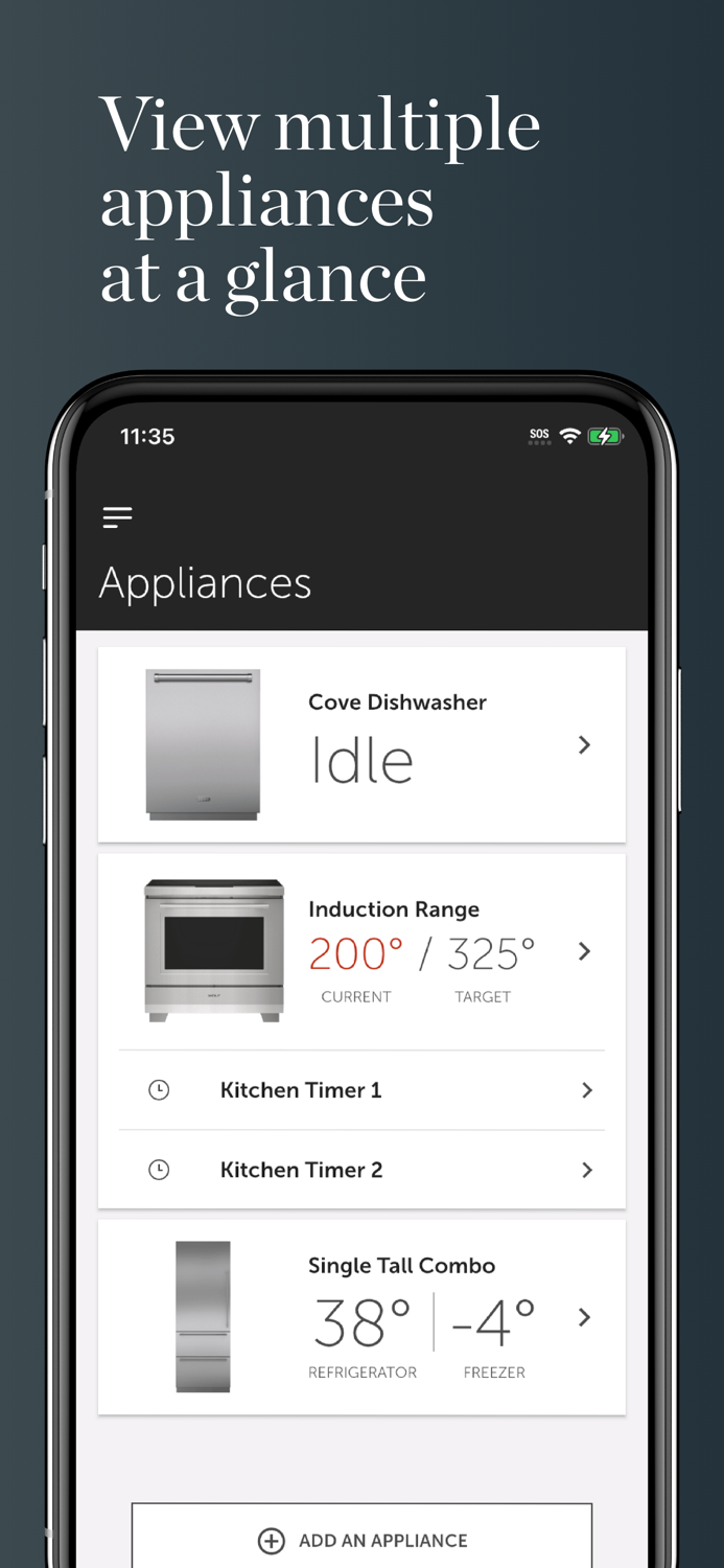Sub-Zero Group Owner’s App