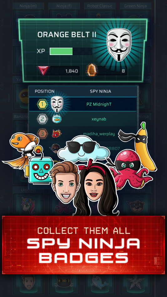 #6. Spy Ninja Network - Chad & Vy (iOS) 由: RHEI Creations Corp