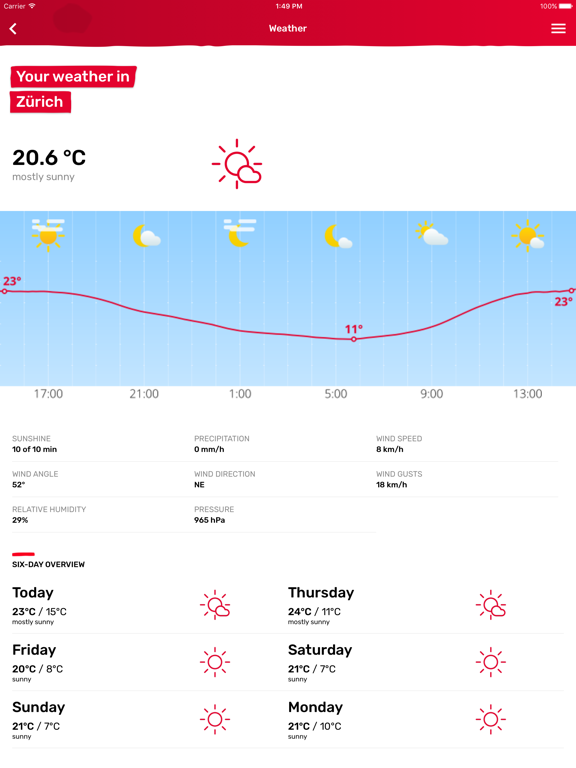 Localcities Switzerland iPad screenshot 4 - Reference app