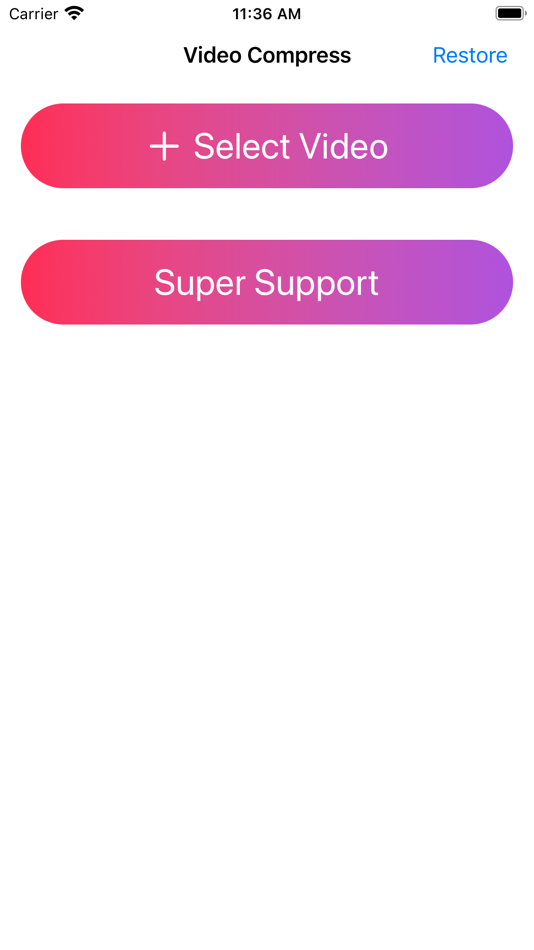 #1. Video Compress - Easily Shrink (iOS) Podle: Weijyun Jhou