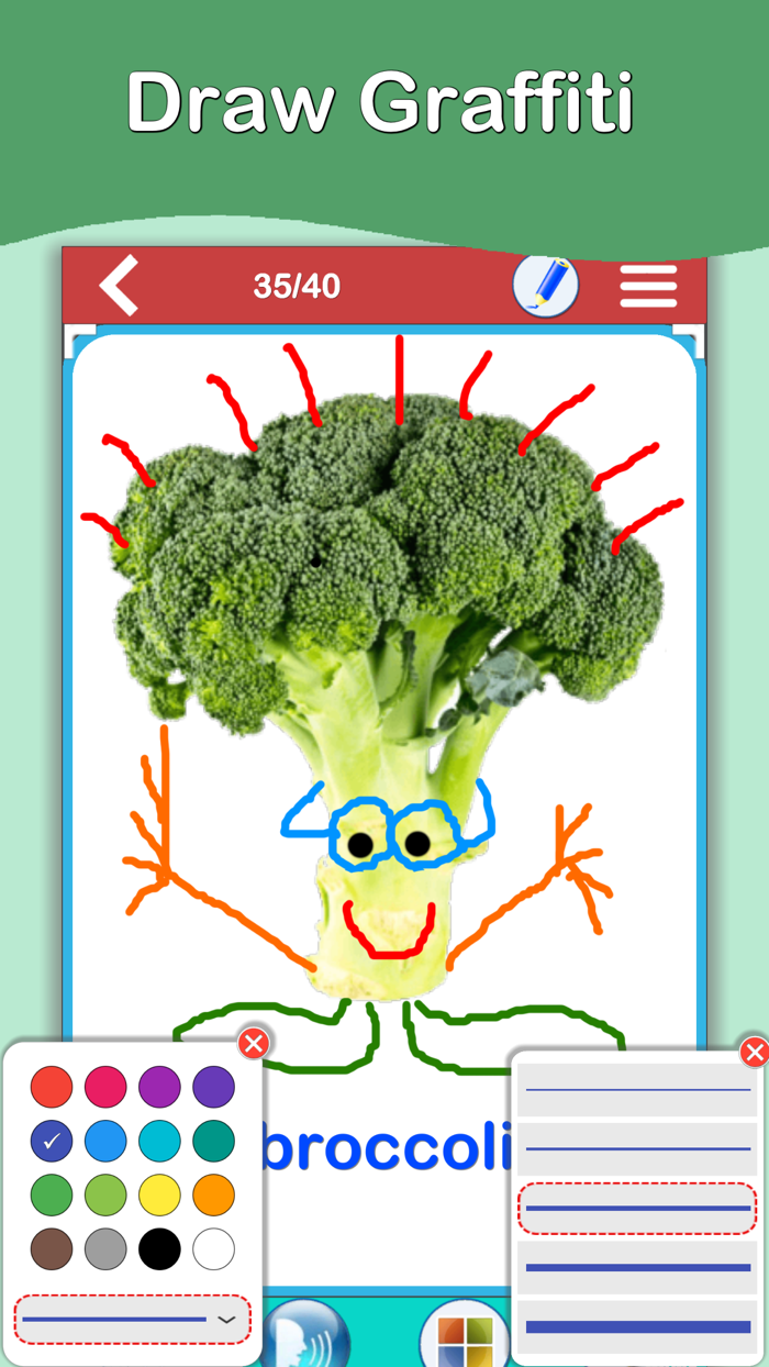 Vegetables Cards