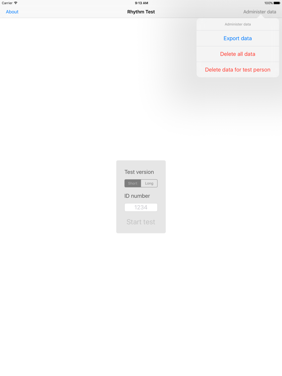 Screenshot #6 pour On Track Rhythm Test