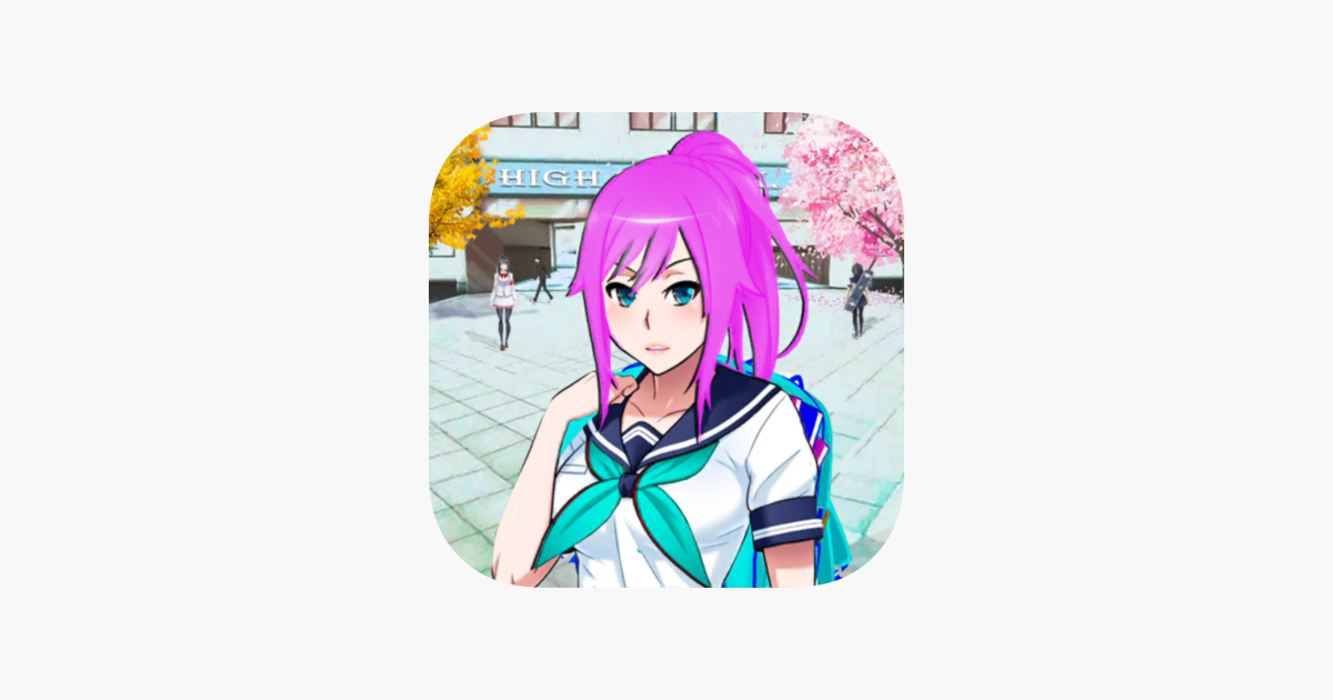 Anime Escola Menina Jogo na App Store