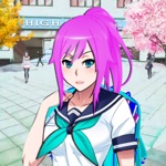 Anime High School Girl 3D
