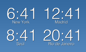 Clock - World Clocks アプリアイコン、Apple TV App Store 付费榜 22 位