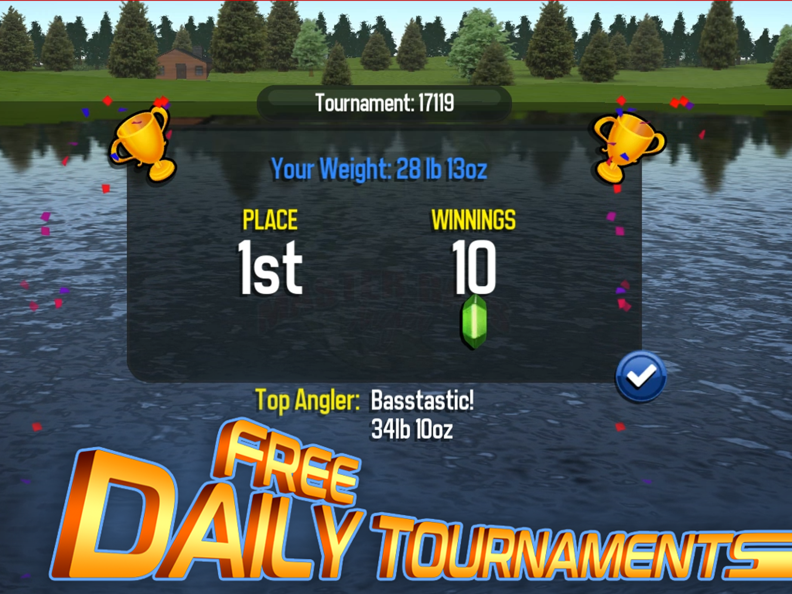 Master Bass Angler: Fishing screenshot 11