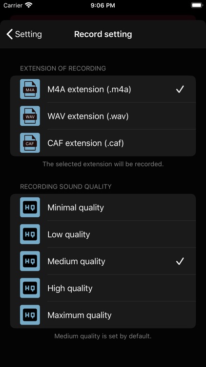 Sound recording recorder screenshot-7