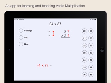 Vedic Multiplication iPad screenshot