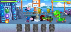 Hippo: Superheroes Battle screenshot #1 for iPhone
