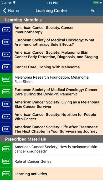 Skin Cancer Manager Screenshot