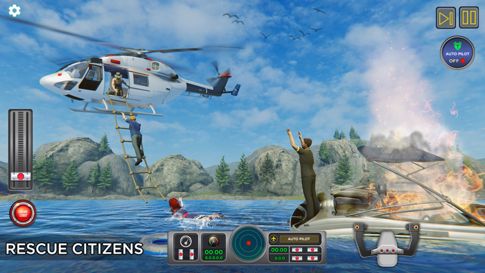 City Airplane Pilot Flight Sim