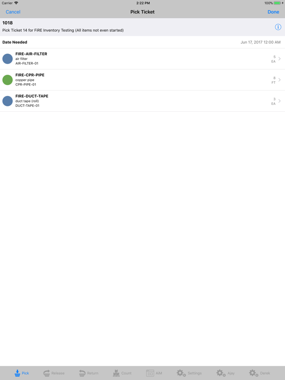 App screenshot