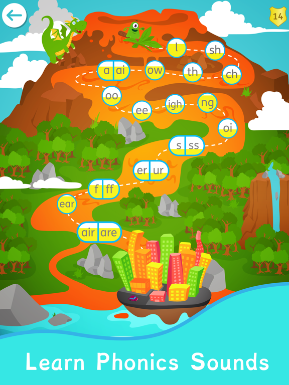 Screenshot #4 pour Read with Phonics Games