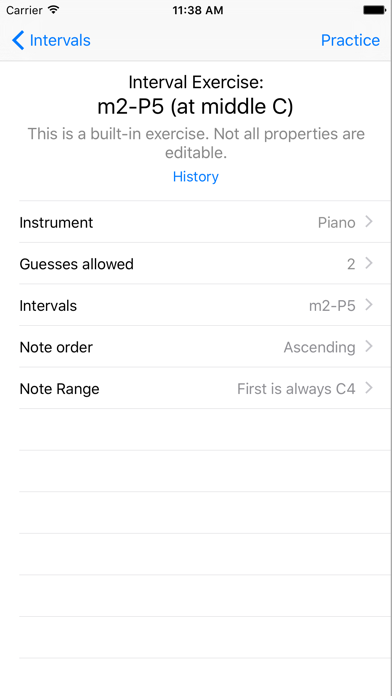 Musical Ear Trainer Screenshot