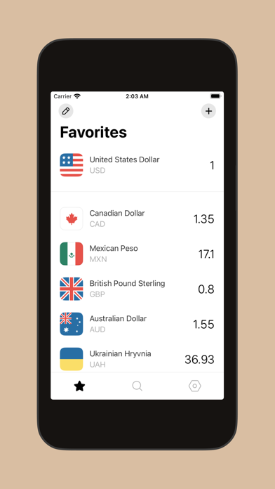 Screenshot #1 for Currency Converter ‧