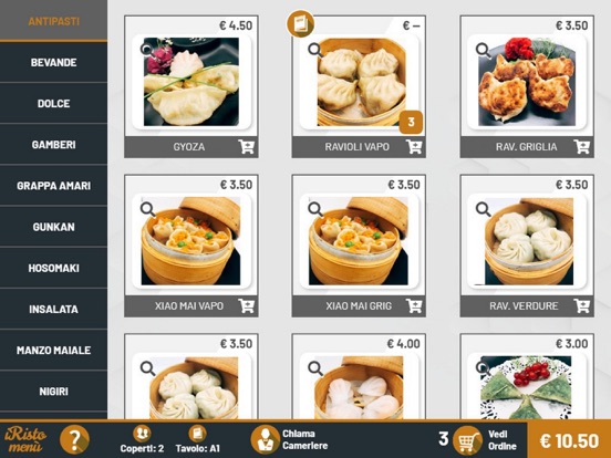 Screenshot #5 pour iRisto Menu
