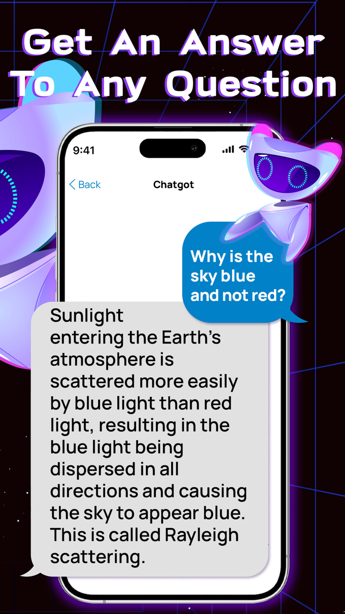 Ask AI Genie Chatbot Chatgot⁺