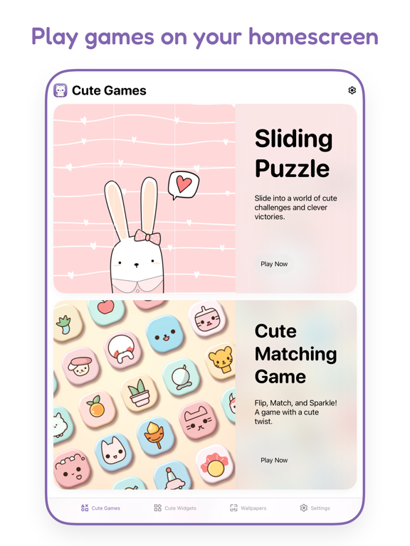 CuteKit Cute Aesthetic Widgets iPad screenshot 4 - Graphics & Design app