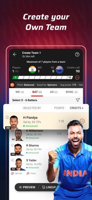 dream11 app for ios