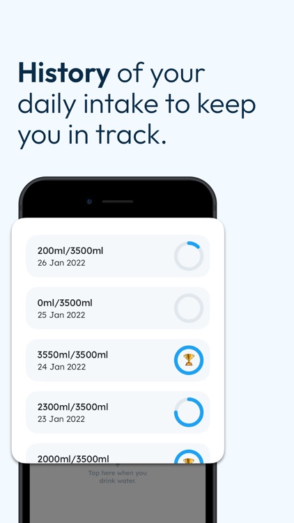 DrinkU: Water Tracker Reminder screenshot-3