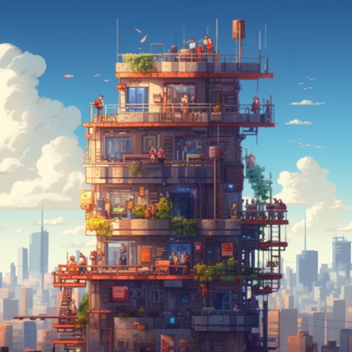 Tiny Tower: Pixel Life Builder icon