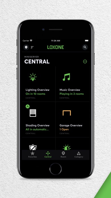 Loxone Screenshot