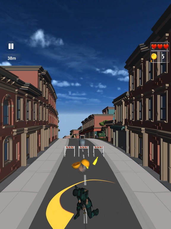 Screenshot #4 pour Ninja Run:Fruit Cutter 3d Game