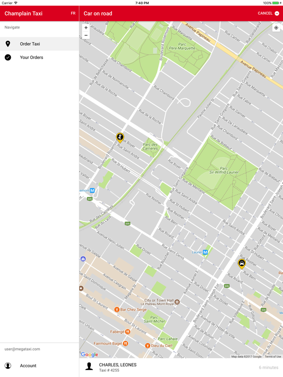 Screenshot #5 pour Champlain Taxi