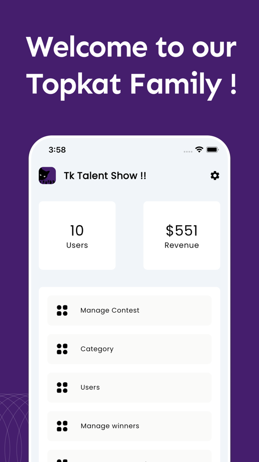 #1. TKTalent show Admin (iOS) 由: Top Kat Talent