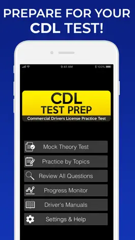 Game screenshot CDL Test Prep: Practice Tests mod apk