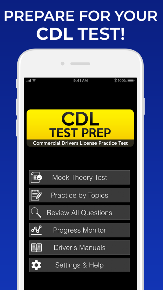 CDL Test Prep: Practice Tests - 5.5 - (iOS)