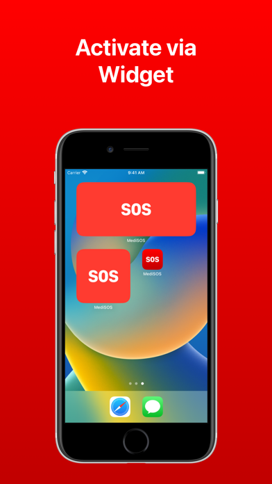 MediSOS - Medical Alert Siren Screenshot
